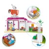 Finebely Dream Girls Friends City Café Building Toys Sets Role Play Coffee Shop Playset 240 Pieces Creative Coffee House Building Kit for Kids Aged 6-12