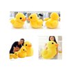 VIDOSCLA Yellow Duck Stuffed Plush Pillow Animal Dolls Super Soft Huggable Toy Gift for Children