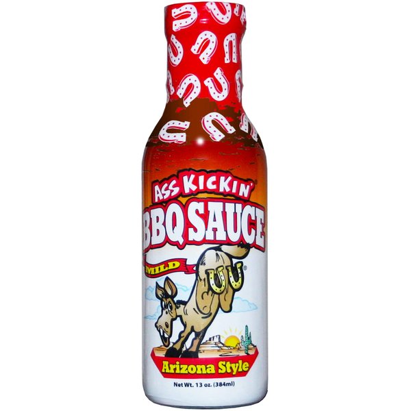 Kickin' Arizona BBQ Sauce - 13 oz. Bottle - Premium Gourmet Mild Barbecue Sauce - Perfect for Chicken Wings on the BBQ Grill