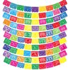 10 Pack Mexican Party Banners, Papel Picado Banner Mexican Party Decorations Day of the Dead Decorations Fiesta Party Decorations for Dia De Los Muertos Day of the Dead Decor Party Supplies, 170 ft