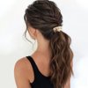 10Pcs Stylish Women Girls Hair Ties, 5 Colors for Hair Bands, 2.36 Inch Diameter Hair Tie for Thick Hair High Ponytail Holders