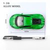 TOKAXI 1/36 Scale Lamborghini Revuelto Diecast Cars Models,Pull Back Vehicles Lamborghini Toy Cars,Cars Gifts for Boys Girls Green