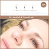 Brown Lash Clusters 160pcs Short Eyelash Extension Natural Look D Curl Individual Lashes 10-12mm Mixed Wispy DIY Lash Extensions Clusters by DAODER(20D-Caramel-D-10-12mm)