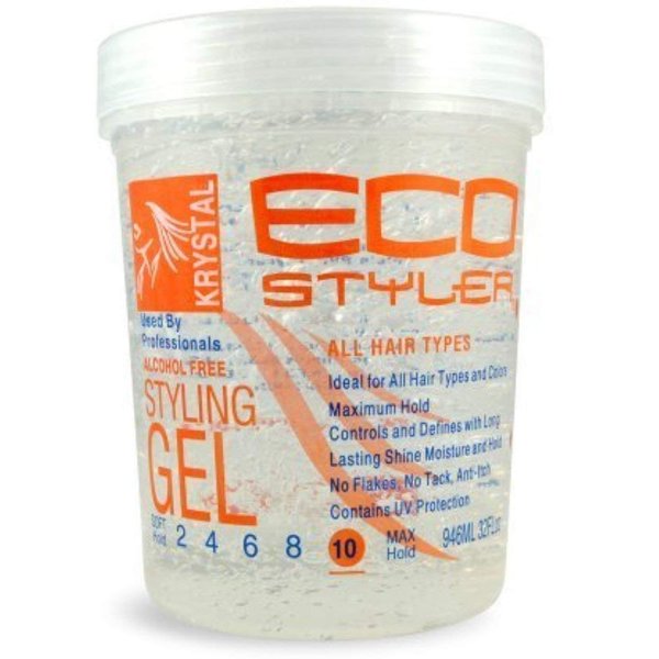 ECOCO EcoStyler Styling Gel Krystal, 32 oz (Pack of 8)