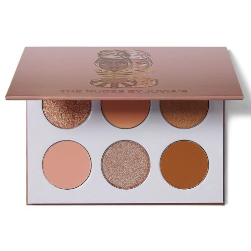 Juvia's Place Neutral The Nudes - Blush, Sand, Shades of 6, Orange Bronze Eyeshadow Palette, Professional Eye Makeup, Pigmented Eyeshadow Palette for Eye Color & Shine, Pressed Eyeshadow Cosmetics