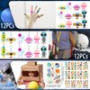 Aoocoeo Space Party Favors for Kids Outer Space Themed Birthday Party Supplies, Party Favors Space Toys Included Mini Toys, Slap Bracelet, Sticker, Necklace,Keychains