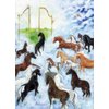 HoofPrints 12 Assorted Equine Horse Sympathy Cards Veterinarian Farrier Rescue