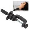 Wig Stand Tripod, Mannequin Head Stand Wig Head Holder Stand Bracket Hairdressing Training Tool Tripod False Head Stand Mannequin Head Training Wig Display Tripod for Cosmetology Training(Black)