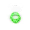 La Tartelette 2.4 cm Elastic Bands Hair Ties Children Rubber hair headbands - 10 Pcs (Lime)