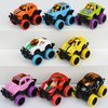 Neureyte 8 Pack Mini Monster Truck for Boys and Girls,Die-Cast Monster Trucks for Kids Party Favors,Pull Back Monster Trucks Toy Vehicles Set for Cake Toppers