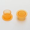 Needlehouse 1000pcs Tattoo Ink Caps Professional Tattoo Ink Cups With Base, Caps Plastic Pigment Cups Caps Tattoo Supplies (13 * 11mm)