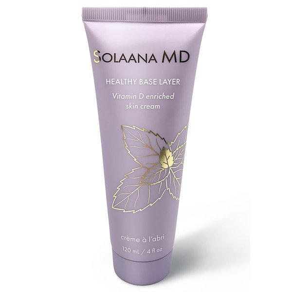 Solaana MD - Vitamin D Cream - Nourishing Face Cream - Formulated To Protect & Hydrate the Skin - Ideal as a Base Layer for Makeup - Non-Greasy Skin Cream (120 mL /4 fl oz)