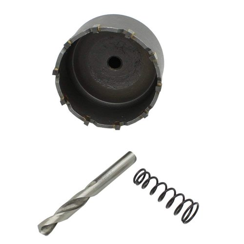 AUTOTOOLHOME 2 inch (50mm) Metal Steel Hole Saw Tooth Carbide Tip TCT Drill Bits Kit for Thick Metal Wood