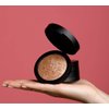 aden Terracotta Baked Bronzer/Highlighter Duo Create a gorgeous sculpted glow with this baked duo (7g) MADE IN ITALY (Terracotta Baked Glowing Bronzing Powder)