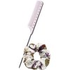 YS Park 122 White Tail Comb 9.8" and Goomee Scrunchie (Bundle)
