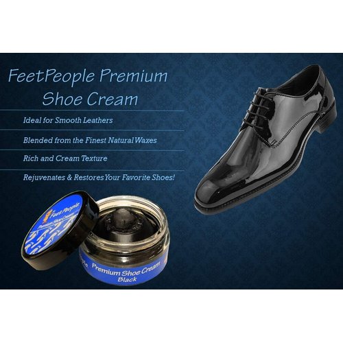 FeetPeople Premium Shoe Cream 1.5 oz, Navy