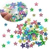 Colorful Glitter Foam Stickers Self Adhesive Stars Kid's Arts Craft Supplies Greeting Cards Stars Shapes Foam Stickers (260pcs)