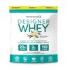 Designer Wellness, Designer Whey, Natural Whey Protein Powder with Probiotics, Fiber, and Key B-Vitamins for Energy, Gluten-Free, French Vanilla, 2 lb