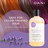 DANI Natural Moisturizing Shampoo Naturals - Sulfate, Phthalate & Paraben Free - Vegan & Cruelty Free - 12 Ounces (Lemongrass Lavender)