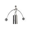 Sunnytech Mini Steel Balance Toy Weightlifter Kinetic Art Balance Toy Balancing Decompressive Science Psychology Home Offic Decor Desk Decor Toy WJ064