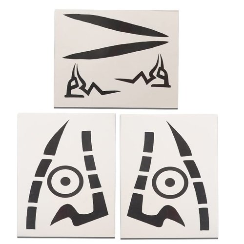 Jujutsu Kaisen Anime Cosplay Temporary Tattoos, Cosplay Accessory (Sukuna Body)