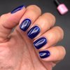 AIMEILI Soak Off U V LED Blue Gel Nail Polish - Blue (030) 10ml