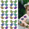 Dopetattoo 34 Designs Temporary Tattoos Alligator for Kids Baby Alligators Cartoon Fake Tattoos Baby Alligator Tattoo Alligator Party Favors