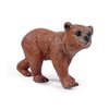 Grizzly Bear Toys Figurines, Plastic Forset Animals Bear Figures for Kids, Realistic Woodland Creature Party Supplies Cake Toppers, Pack of 3