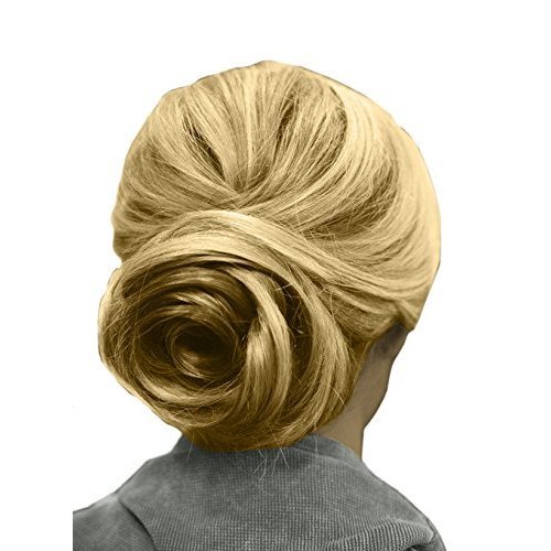 Mia Swirl Bun, Bendable Bun Maker Styling Tool, Creates A Beautiful, Pretty, Romantic, Chic, Trendy Swirl Style,Tornado Bun, Brown, For Women, Brides, Girls, Casual or Dress Up 1pc
