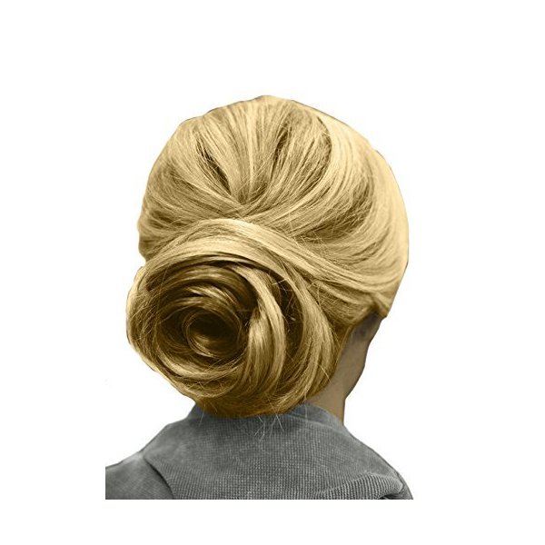 Mia Swirl Bun, Bendable Bun Maker Styling Tool, Creates A Beautiful, Pretty, Romantic, Chic, Trendy Swirl Style,Tornado Bun, Brown, For Women, Brides, Girls, Casual or Dress Up 1pc