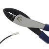 IDEAL Electrical 30-429 Multi-Crimp Tool - 9.75 in., High Leverage Pivot Wire Crimper with Knife-To-Anvil Blades, Dipped PVC Grips