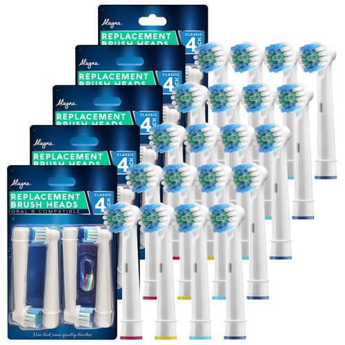 Replacement Toothbrush Heads Compatible with Oral B Electric Toothbrush Replacement Heads Precision Brush Heads Refills for Oralb Braun Pro 1000/7000/9600/500/3000/5000/6000/8000 Sensitive Precision +