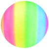 HOWBOUTDIS 18 inch Rainbow Playground Ball - Bouncy Durable Rubber - for Boys and Girls - Great Outdoor Fun - Perfect at The Beach, Park or Playground