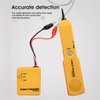 Wire Tracer Tone Generator and Probe Kit - Network Cable Continuity Phone Line Tester - Wire Cable Tracker Telephone Line Finder Toner Signal Detector Locator Tool