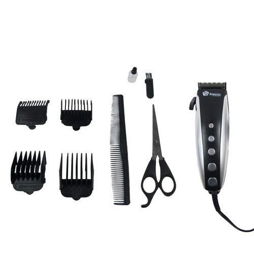 Treasure Gurus 9pc Men's Professional Hair Clipper Cutter Set Beard Trimmer Haircut Kit Barber Scissors Salon Shears