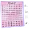 Bottom Lash Clusters Eyelash Extensions 132pcs Natural Eyelash Clusters Lash Extensions 4 Styles Wispy Individual Lashes by Ruairie