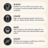 JUST INGREDIENTS Protein Powder | Vanilla Protein Powder Made with 100% Grass Fed, Non Denatured Whey | Four Different Protein Sources from Organic Whole Food Ingredients | 15 Servings | 22g Protein
