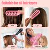 kuwa Detangling Brush,Detangler Brush for Curly, Thick, and Straight Hair,Paddle Brush for Wet&Dry Hair,Pain-Free Brush Hair,Vented Hair Brush for Detangling