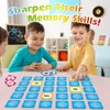 Aizweb Match Game,Memory Game,40 Pcs Toddler Card Games for Boys Girls Kids Ages 3 4 5 6,Flash Cards for Preschool Kindergarten Learning Activities,Educational Toys Homechool Supplies