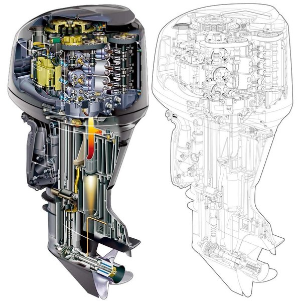 Yamaha VF200 225 250 Outboard Motor Service Manual Library