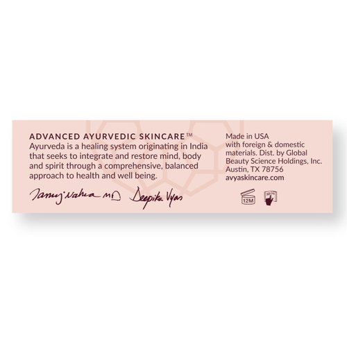 AVYA SPF 40 Sheer Tinted Moisturizer with Hyaluronic Acid & Green Chai – Advanced Ayurvedic Skincare Treatment for Balanced and Brighter Skin/Fair & Light Skintones Shade #1 (0.34oz/10ml)