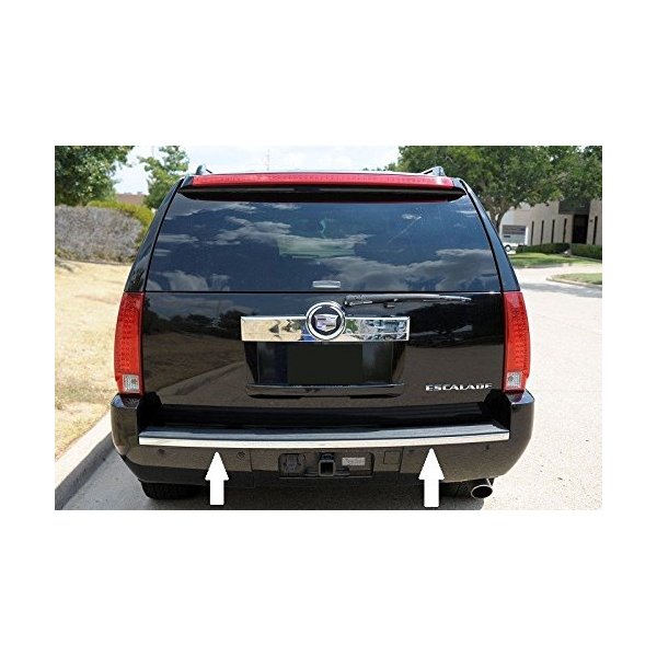 Automotive Authority Chrome Bumper Tailgate Trunk Trim Molding for 07-14 Cadillac Escalade 08 09 10 11 12 13 2007 2008 2009 2010 2011 2012 2013 2014