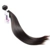 Bella Hair Peruvian Remy Virgin Human Hair Weave Silky Straight 1 Bundle 8-34inch Natural Black Color (34")
