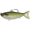 Live Target Fishing Tackle Lures Threadfin Swimbait Green-Bronze, Multicolor