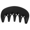 Ipetboom Horn Comb Hair Massage Comb Five Massage Comb Curling Comb Scalp Comb Scalp Massager Comb Black Water Curly Hair Comb Jade Massage Comb Scraping Board Massage Stone Spa