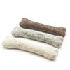 Glaciart One Felted Wool Dog Chew Bone (3 Pcs)| Durable Dog Chew Toy, Puppy Chew Toys for Teething & Dog Teeth Cleaning | Pet Toys Fetch Games & for Anxiety/Boredom | Great for Small or Medium