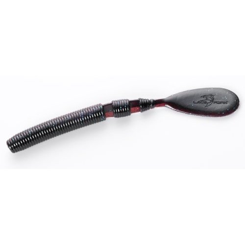 LFT Lures Hyper Worm Fishing Lure 5 oz Red Shad/Green Flake