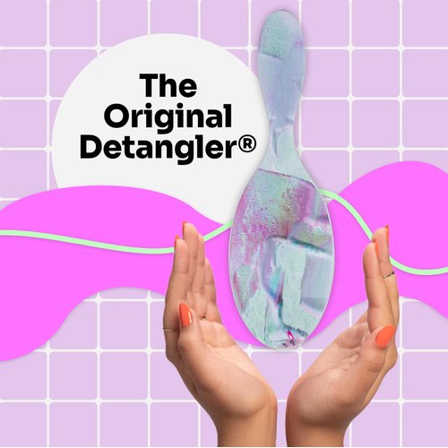 Wet Brush Original Detangling Hair Brush, Lavender (Liquid Fluidity) - Ultra-Soft IntelliFlex Bristles - Detangler Brush Glide Through Tangles With Ease For All Hair Types - Wet & Dry Hair