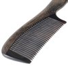 Onedor Handmade 100% Natural Chacate Preto Wood Anti-Static Sandalwood Scent Hair Detangler Comb (Fine Tooth)