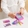 JOYIN Pretend Play Smart Phone, Keyfob Key Toy and Credit Cards Set, Kids Toddler Cellphone Toys, Toddler Birthday Gifts Toys for 1 2 3 4 5 Year Old, Kids Presents Toys